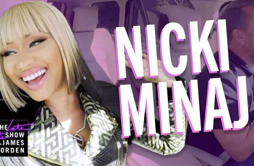 Nicki Minaj Carpool Karaoke￼￼